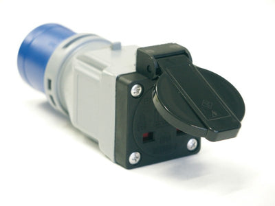 PCE - 16 Amp -> 13 Amp "Cube" Adaptor (9433103)
